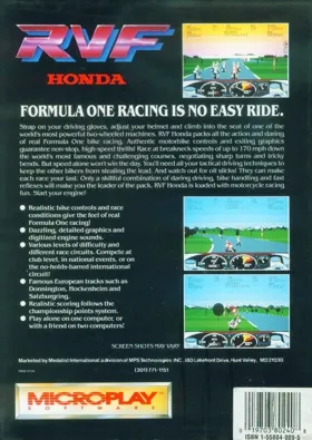 RVF Honda box cover back